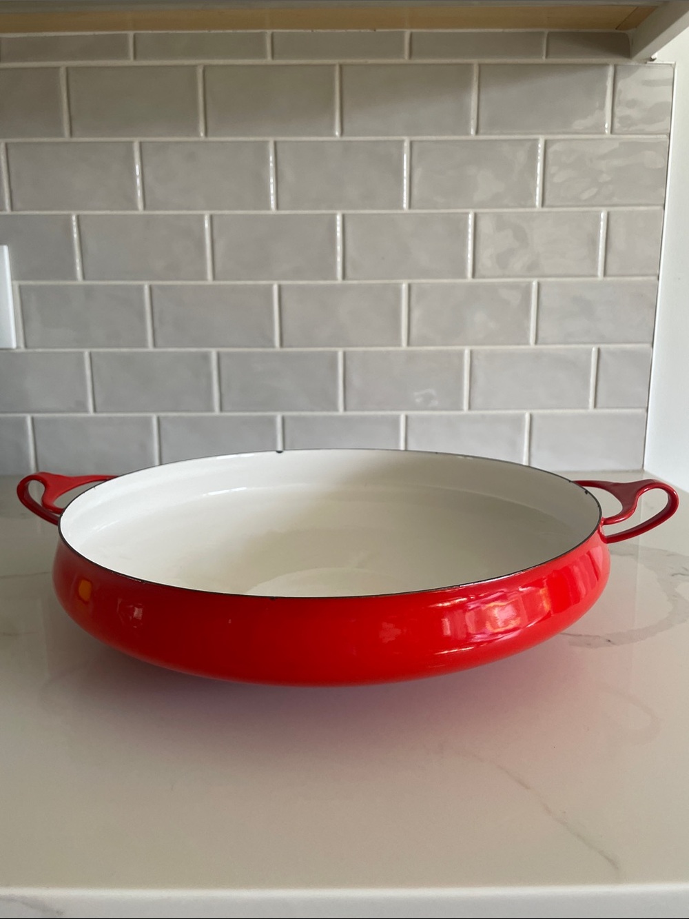 Dansk Vintage Enamel Serving Pan